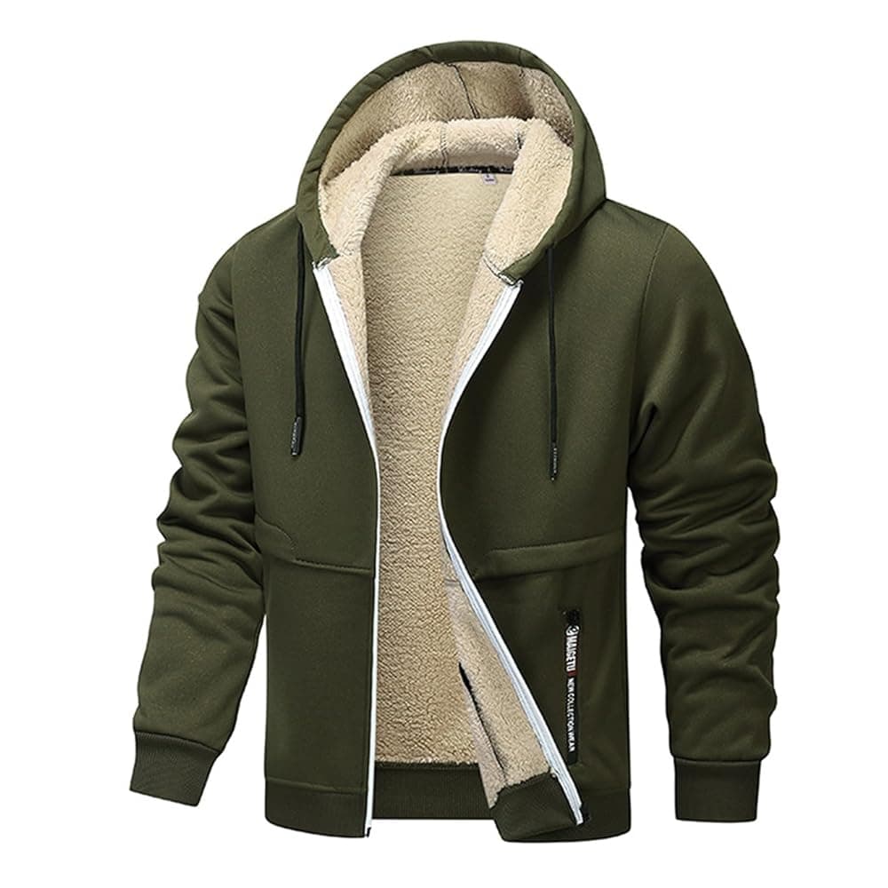 Fleece Hooded Jackets - Outerwear